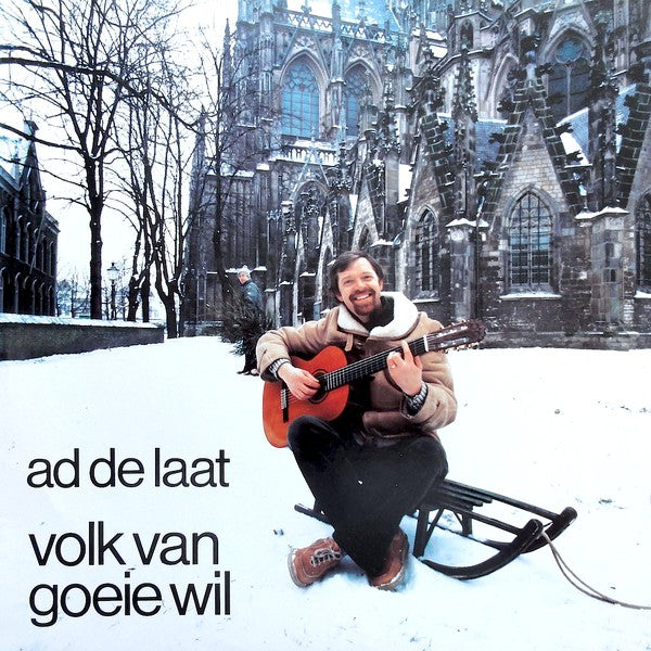 Ad De Laat - Volk Van Goeie Wil (LP) 43772 Vinyl LP Goede Staat