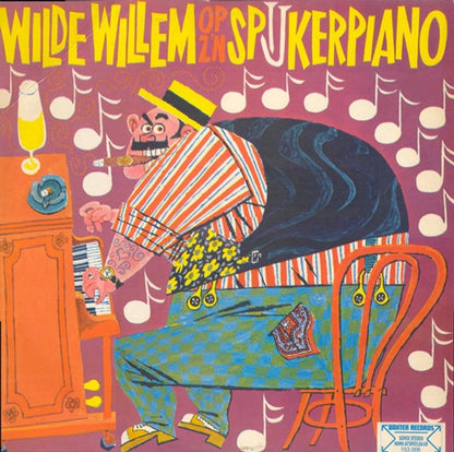 Circus Square Jazz Band - Wilde Willem Op Z'n Spijkerpiano (LP) 46247 Vinyl LP Goede Staat