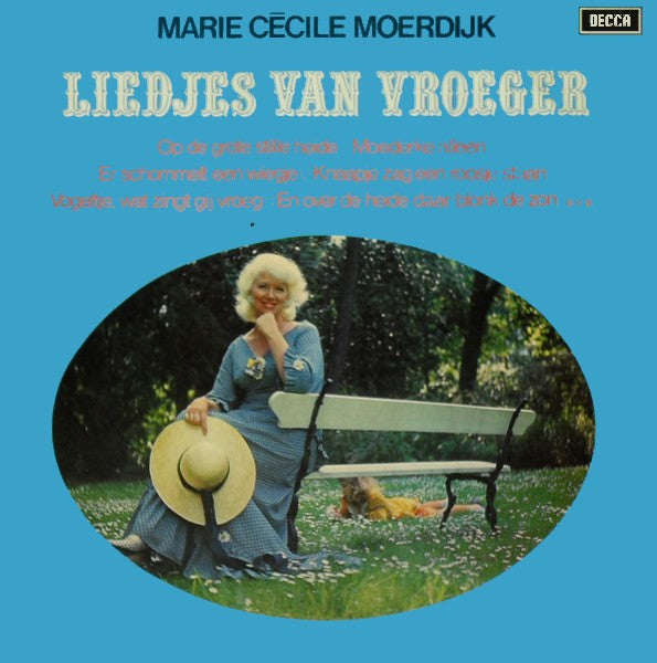 Marie-Cecile Moerdijk - Liedjes Van Vroeger (LP) 41709 Vinyl LP Goede Staat