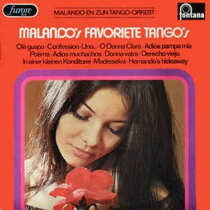 Malando En Zijn Tango-Orkest- Malando's Favoriete Tango's (LP) 43639 Vinyl LP Goede Staat