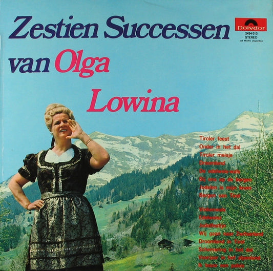 Olga Lowina - Zestien Successen Van Olga Lowina (LP) 43529 Vinyl LP Goede Staat