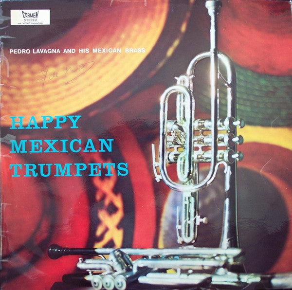 Pedro Lavagna And His Mexican Brass - Happy Mexican Trumpets (LP) 44761 Vinyl LP Goede Staat