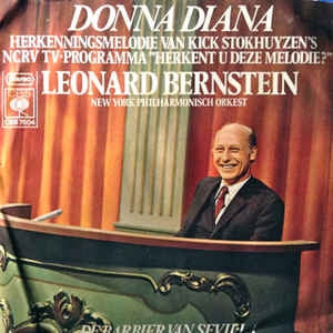 Leonard Bernstein - Donna Diana 14115 15969 Vinyl Singles Goede Staat