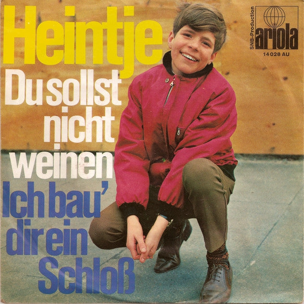 Heintje - Du Sollst Nicht Weinen 37272 Vinyl Singles Goede Staat