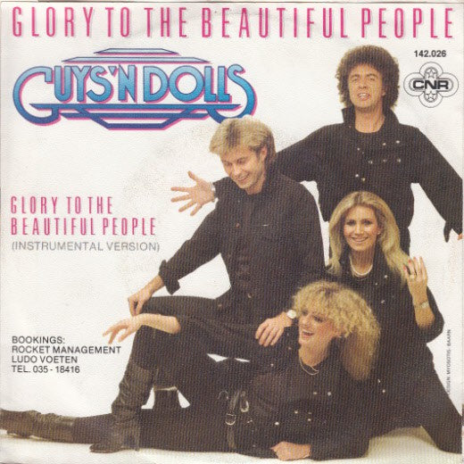 Guys 'N' Dolls - Glory To The Beautiful People 06495 Vinyl Singles Goede Staat