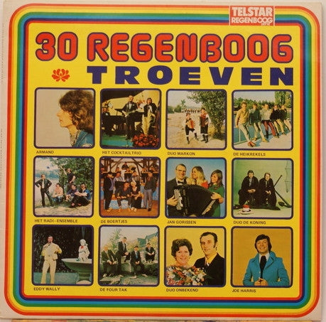 Various - 30 Regenboog Troeven (LP) 43756 Vinyl LP Goede Staat