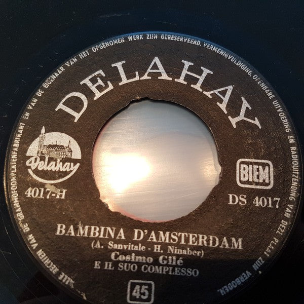 Cosimo Gile - Bambina D'Amsterdam 01002 Vinyl Singles Hoes: Generic