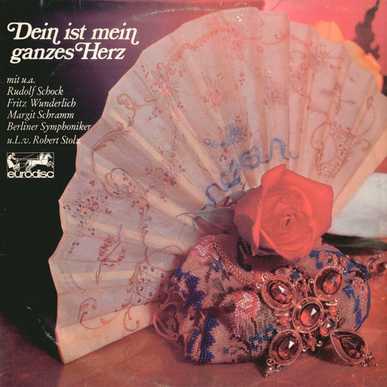 Rudolf Schock Fritz Wunderlich Margit Schramm - Dein Ist Mein Ganzes Herz (LP) 44123 Vinyl LP Goede Staat