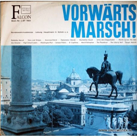 Bundeswehr Musikkorps - Vorwarts Marsch (LP) 41765 Vinyl LP Goede Staat