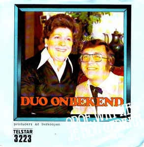 Duo Onbekend - Opoe Wat Heb Je Nou Gedaan 14546 Vinyl Singles Goede Staat