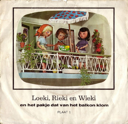 No Artist - Loeki, Rieki En Wieki - Plaat 1 (Bio-Tex) 31961 Vinyl Singles Goede Staat