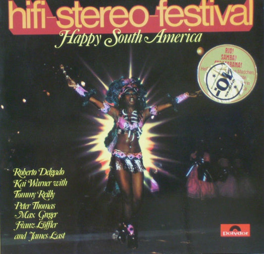 Various - Hifi-Stereo-Festival - Happy South-America (LP) 40645 (B) Vinyl LP Goede Staat