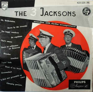 3 Jacksons - Accordion With Rhythm Accompaniment (EP) 13828 Vinyl Singles EP Goede Staat