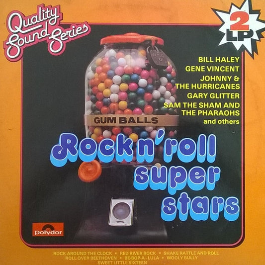 Various - Rock N' Roll Super Stars (LP) 43046 Vinyl LP Goede Staat