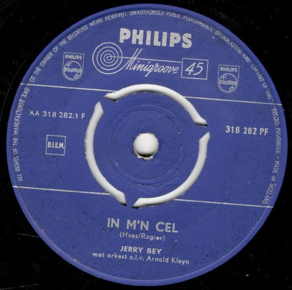 Jerry Bey - In M'n Cel 03025 Vinyl Singles Hoes: Generic Company