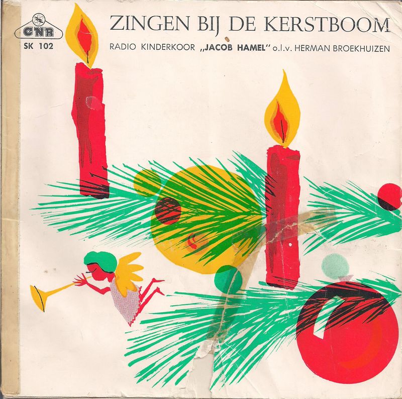 Kinderkoor Jacob Hamel - Zingen Bij De Kerstboom 26667 Vinyl Singles Goede Staat