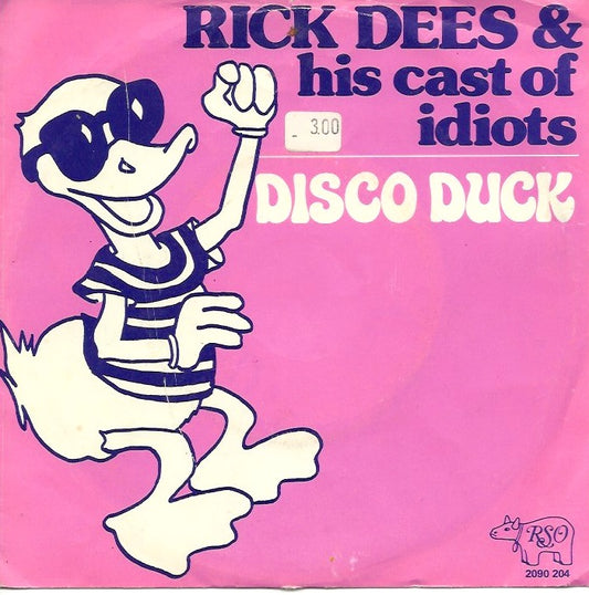 Rick Dees & His Cast Of Idiots - Disco Duck 16761 Vinyl Singles Goede Staat