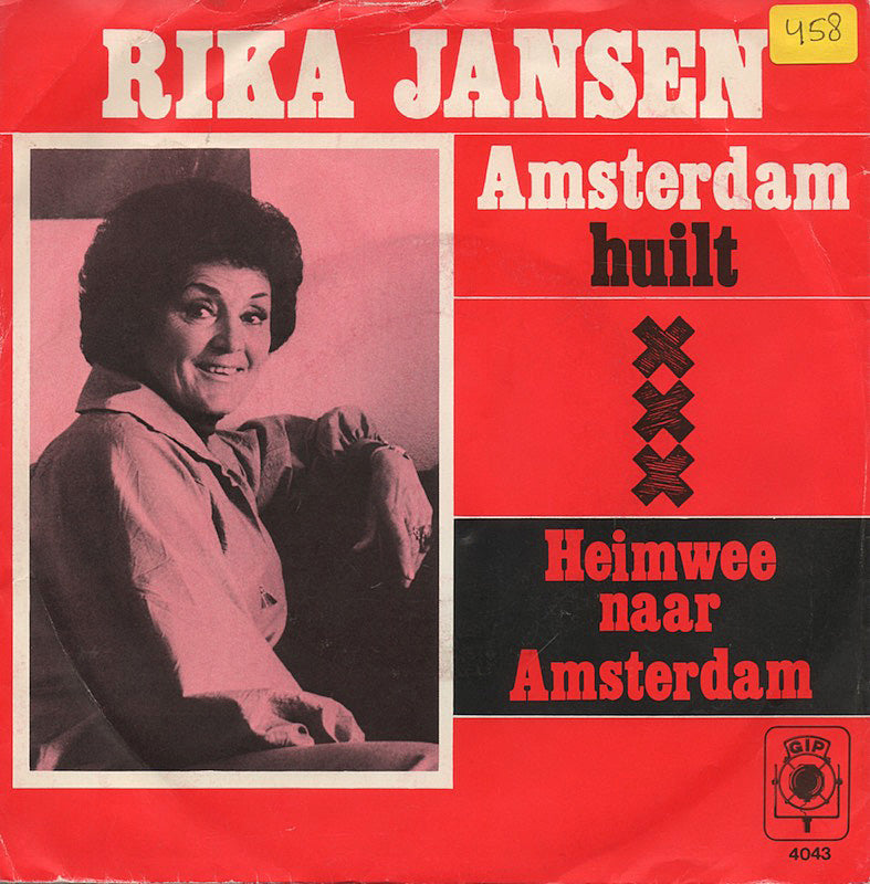 Rika Jansen - Amsterdam Huilt 17337 32979 Vinyl Singles Goede Staat