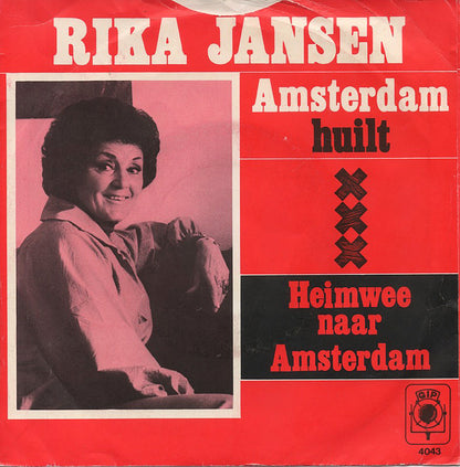 Rika Jansen - Amsterdam Huilt 17337 32979 Vinyl Singles Goede Staat