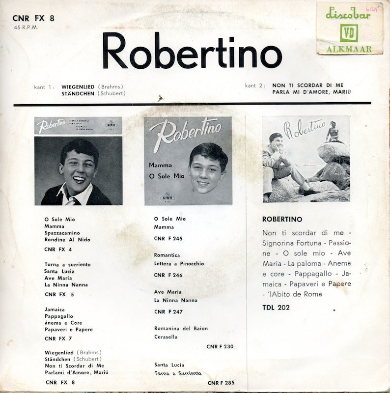 Robertino - Wiegenlied (EP) 16968 Vinyl Singles EP Goede Staat