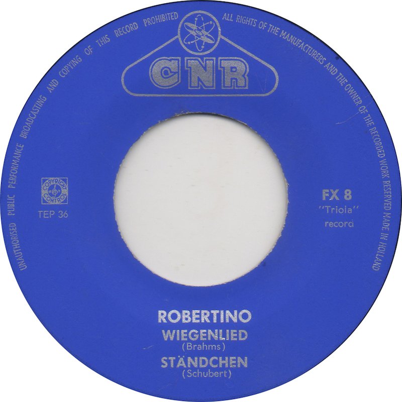 Robertino - Wiegenlied (EP) 16968 Vinyl Singles EP Goede Staat