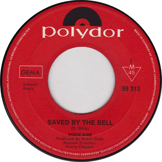 Robin Gibb - Saved By The Bell 26814 Vinyl Singles Hoes: Generic