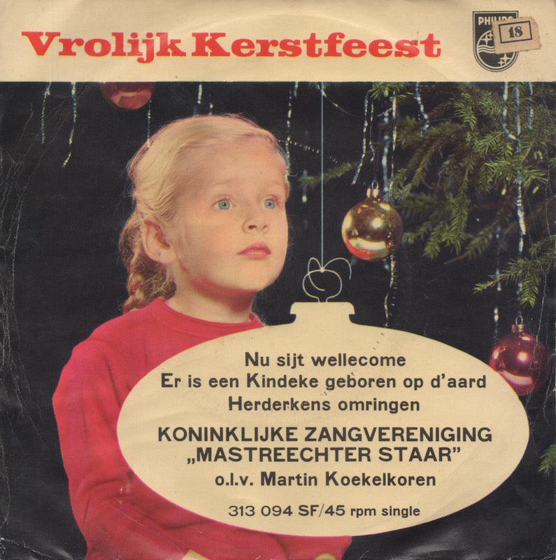 Mastreechter Staar - Vrolijk Kerstfeest 33671 Vinyl Singles Goede Staat