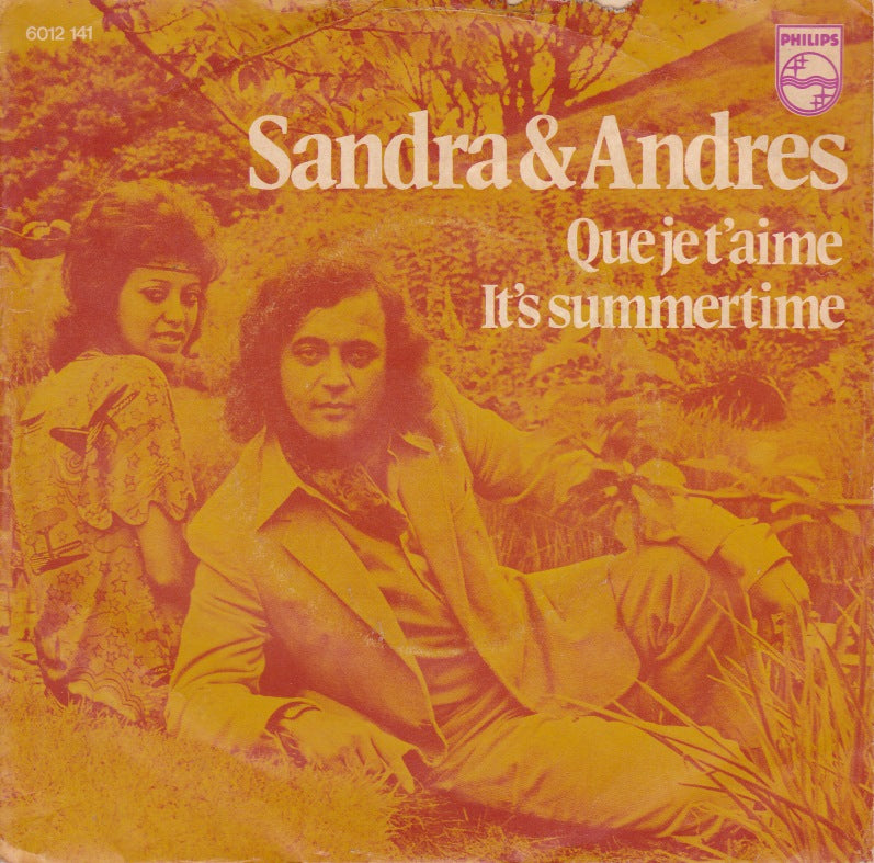 Sandra & Andres - Que Je T'aime 07308 Vinyl Singles Goede Staat