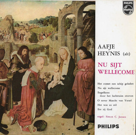 Aafje Heynis - Nu Sijt Wellecome (EP) 17646 Vinyl Singles EP Goede Staat