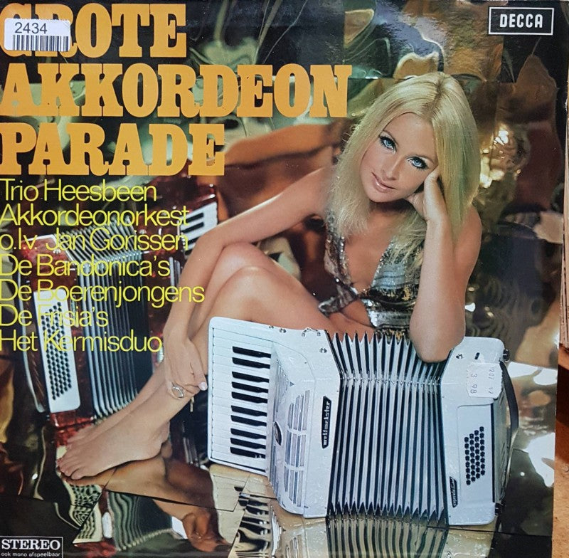 Various - Grote Akkordeon Parade (LP) 44232 Vinyl LP Goede Staat