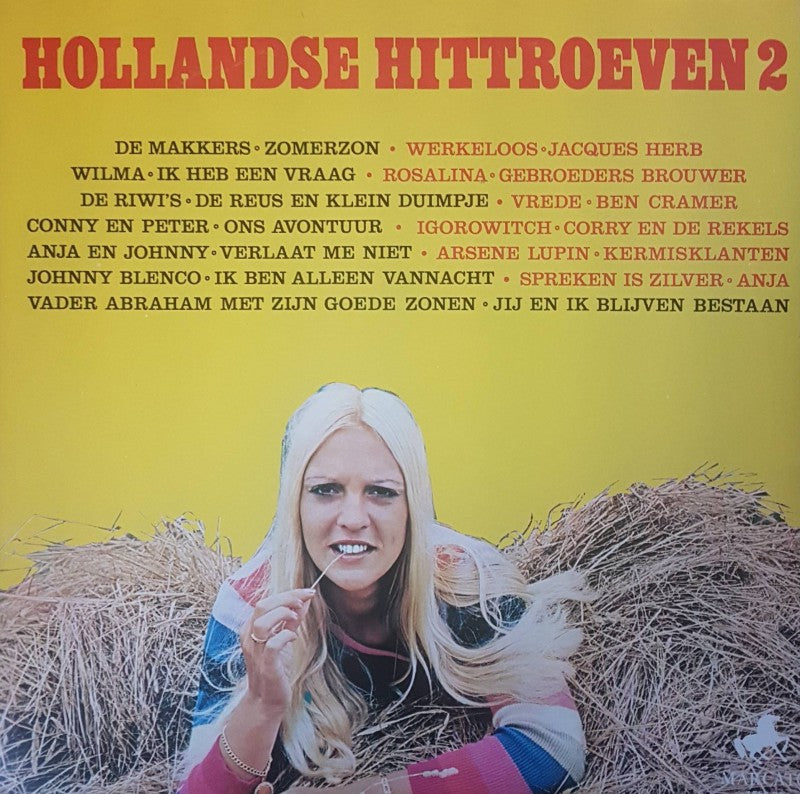 Various - Hollandse Hittroeven 2 (LP) 45304 Vinyl LP Goede Staat