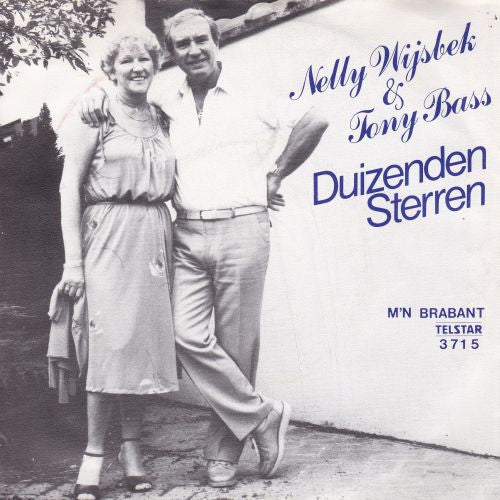 Nelly Wijsbek & Tony Bass - Duizenden Sterren 13818 15625 31354 Vinyl Singles Goede Staat