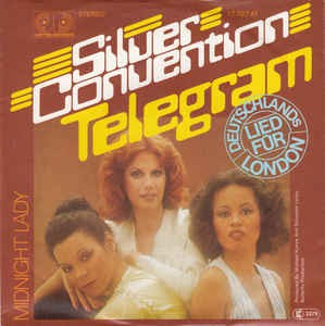 Silver Convention - Telegram 07664 Vinyl Singles Goede Staat