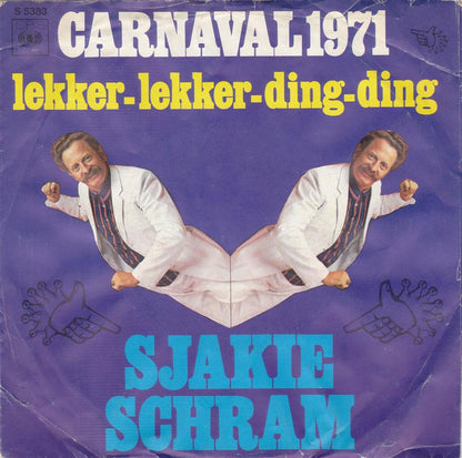 Sjakie Schram - Lekker-Lekker-Ding-Ding 13767 Vinyl Singles Goede Staat