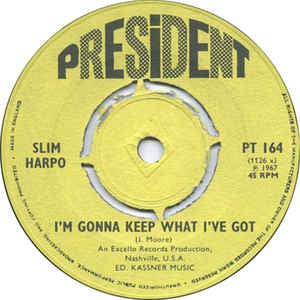 Slim Harpo - I'm Gonna Keep What I've Got 11823 Vinyl Singles Goede Staat