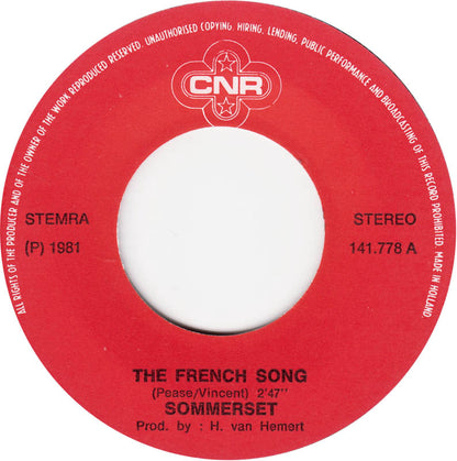 Sommerset - The French Song 12549 29654 Vinyl Singles Goede Staat