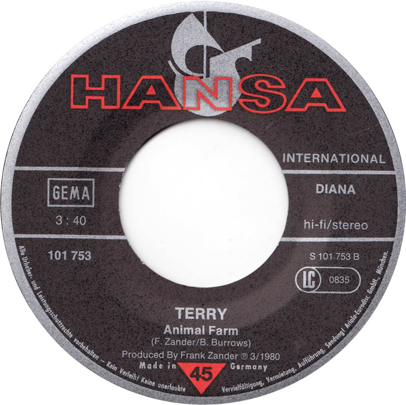 Terry - No Never - No More 17613 Vinyl Singles Goede Staat