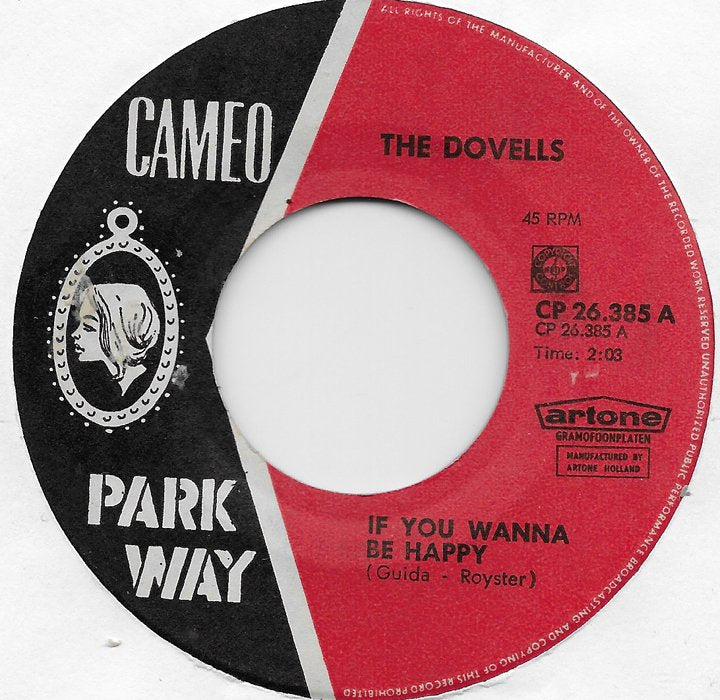 Dovells - If You Wanna Be Happy 15774 Vinyl Singles Goede Staat