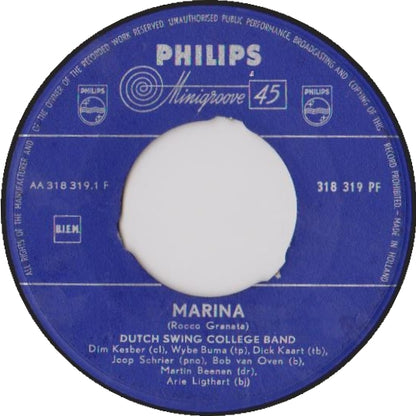 Dutch Swing College Band - Marina 39839 Vinyl Singles Hoes: Generic