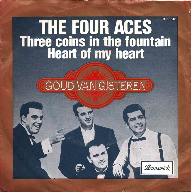 Four Aces - Three Coins In The Fountain 24474 Vinyl Singles Goede Staat