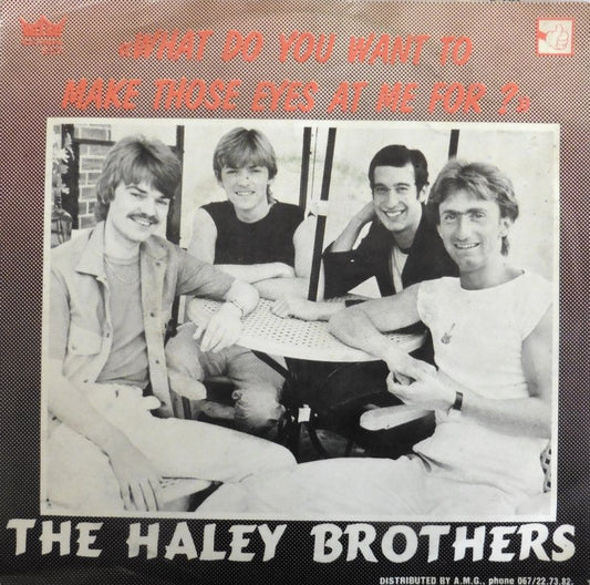 Haley Brothers - What Do You Want To Make Those Eyes At Me For? 04172 Vinyl Singles Goede Staat