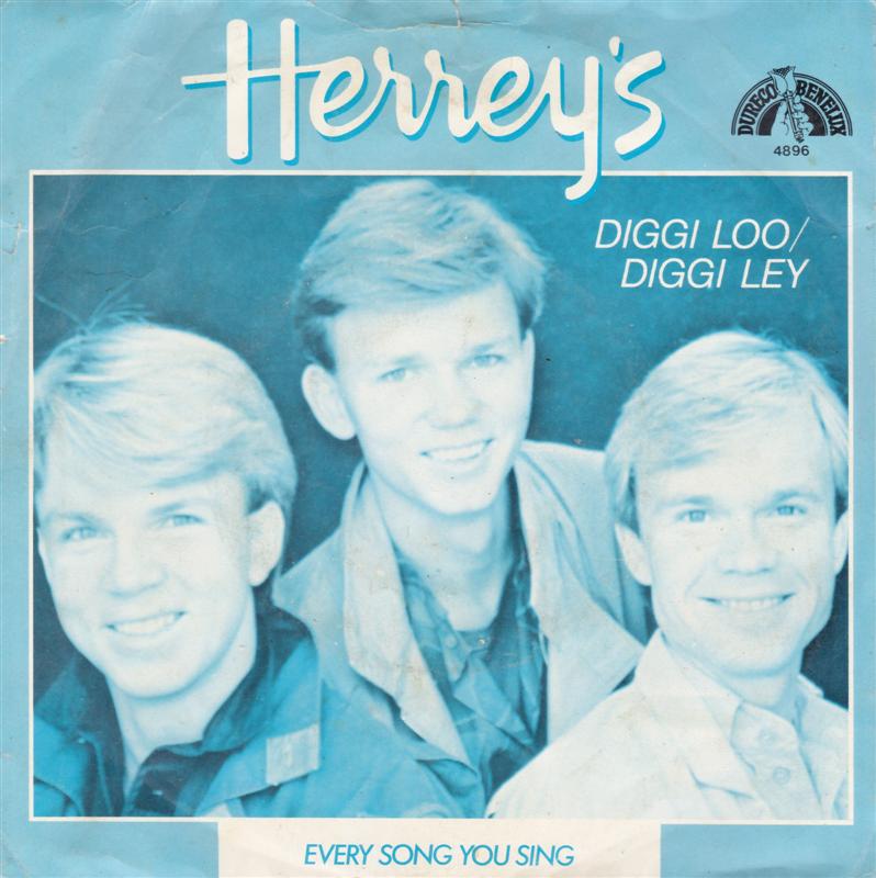 Herrey's - Diggi Loo Diggi Ley 36913 Vinyl Singles Goede Staat