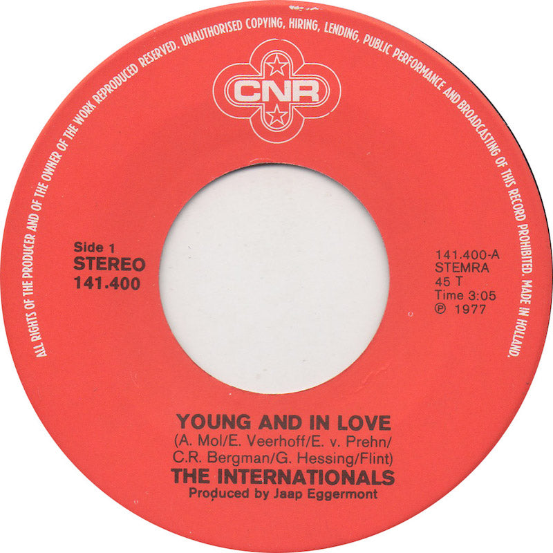 Internationals - Young And In Love Vinyl Singles Hoes: Generic