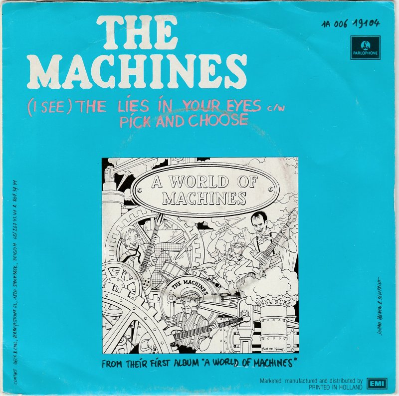 Machines - (I See) The Lies In Your Eyes 26820 Vinyl Singles Goede Staat