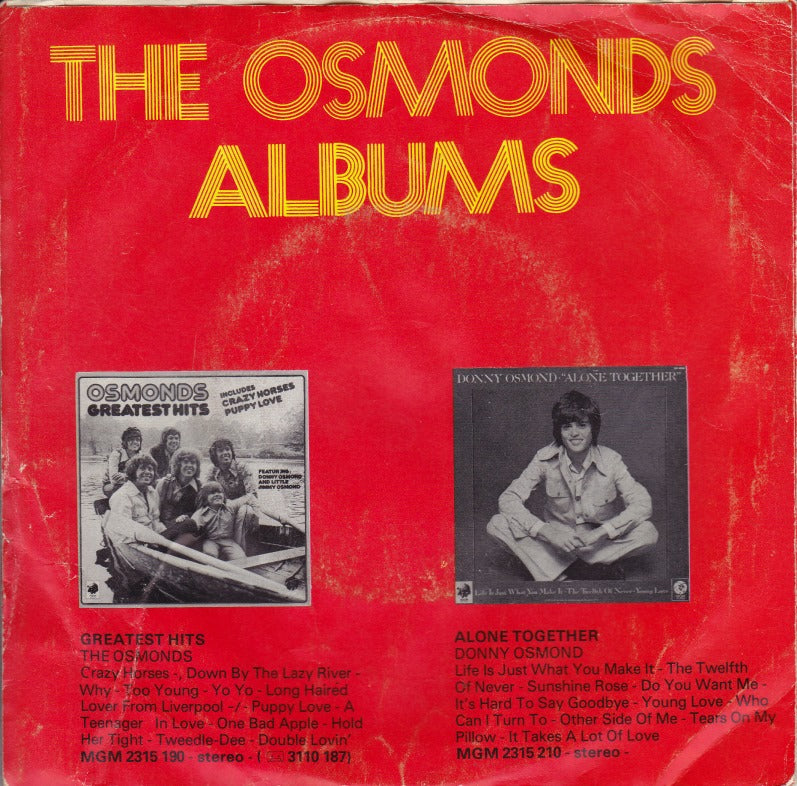 Osmonds - Goin'home 33649 Vinyl Singles Goede Staat