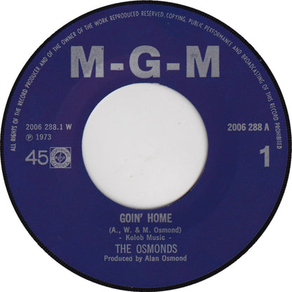 Osmonds - Goin'home 33649 Vinyl Singles Goede Staat