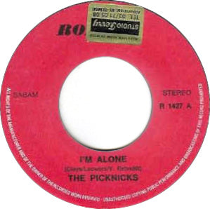 Pick Nick's - I'm Alone 29749 Vinyl Singles Goede Staat