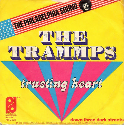 Trammps - Trusting Heart 15182 Vinyl Singles Goede Staat