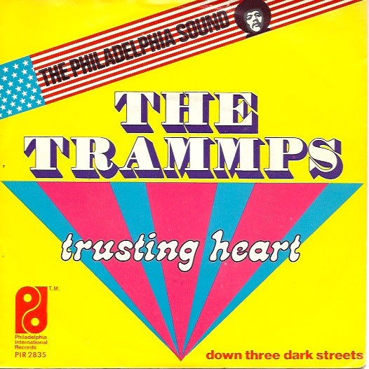 Trammps - Trusting Heart 15182 Vinyl Singles Goede Staat