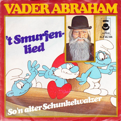 Vader Abraham - 't Smurfenlied 26065 Vinyl Singles Goede Staat